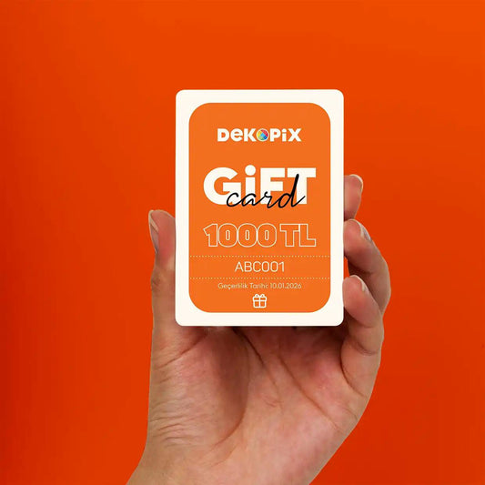 Hediye Kartı - 1.000 TL - Dekopix