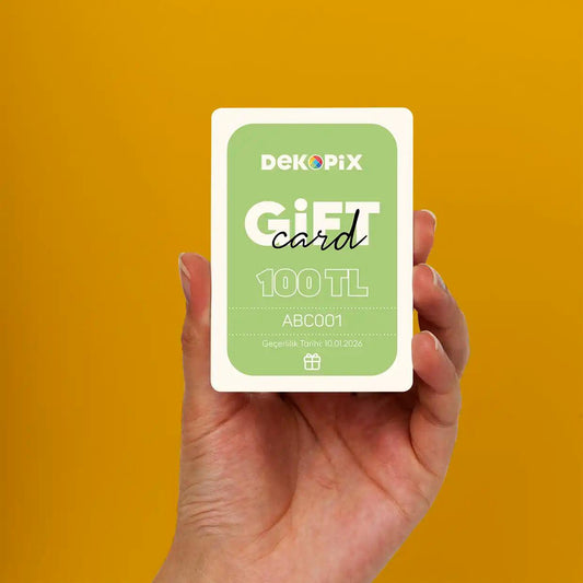 Hediye Kartı - 100 TL - Dekopix