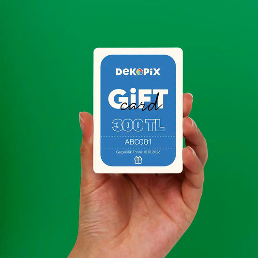 Hediye Kartı - 300 TL - Dekopix