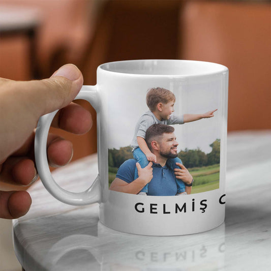 Kişiye Özel - En İyi Baba - Kupa Bardak - Dekopix