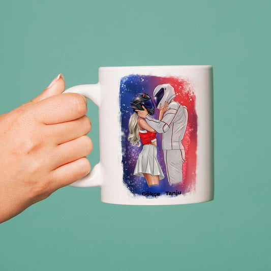 Kişiye Özel - Motosiklet Konsept - Kupa Bardak - Dekopix